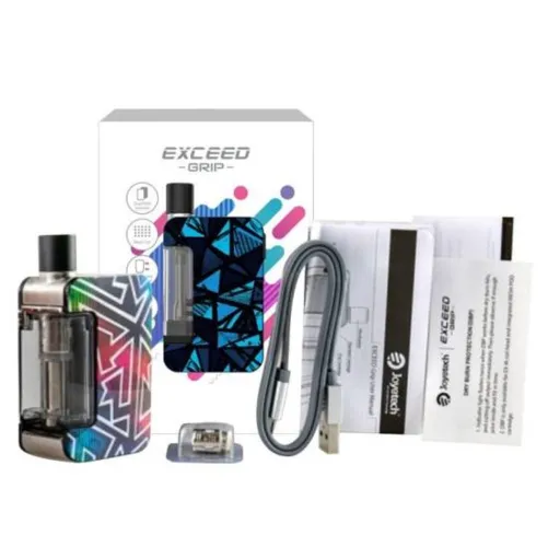 Joyetech Exceed Grip Starter Kit 1000mAh Rainbow Tattoo - Фото 2