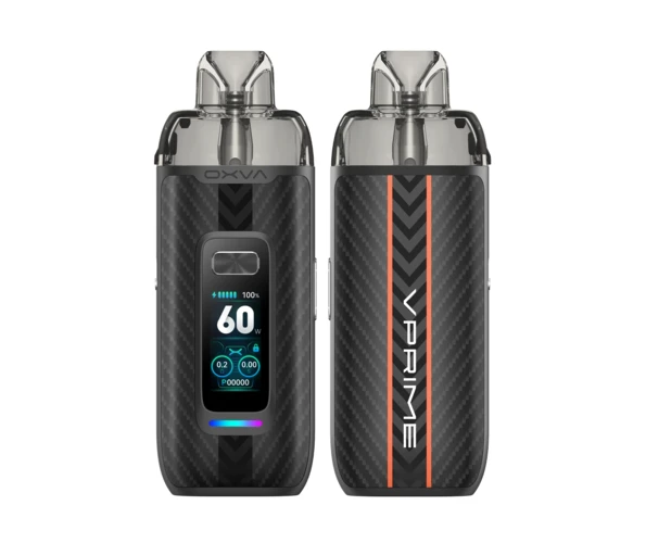 OXVA VPRIME Pod Kit 60W 2600mah Black Carbon Подік - Фото 5