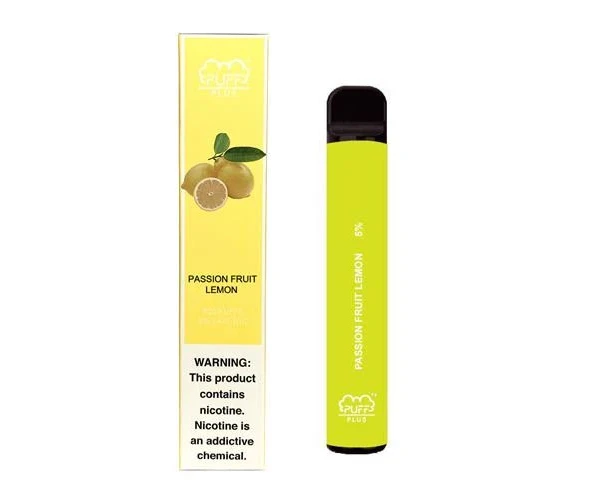 Одноразовий  Pod Puff Plus Disposable Passion Fruit Lemon 5%