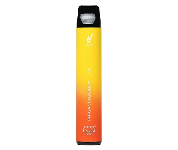 Одноразовий Pod Puff XXL 1600 Disposable Papaya Strawberry 5%