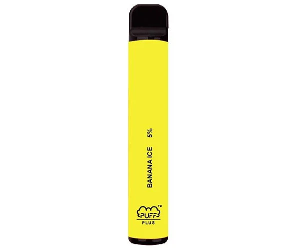 Одноразовий Pod Puff Plus Disposable Banana Ice 5%