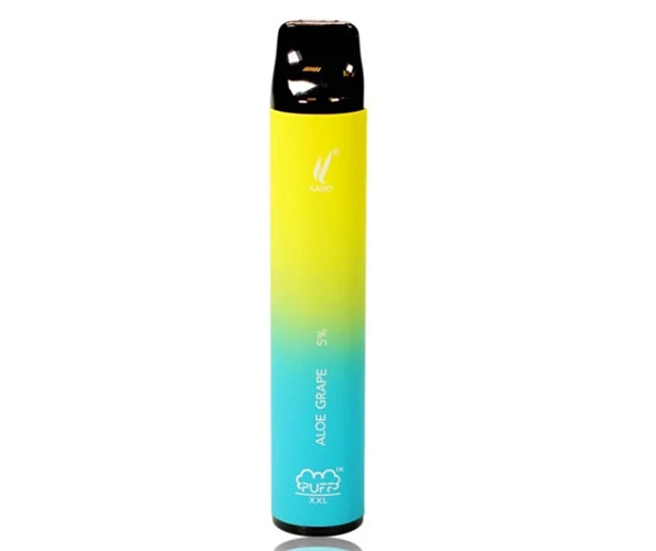 Одноразовий Pod Puff XXL 1600 Disposable Aloe Grape 5%