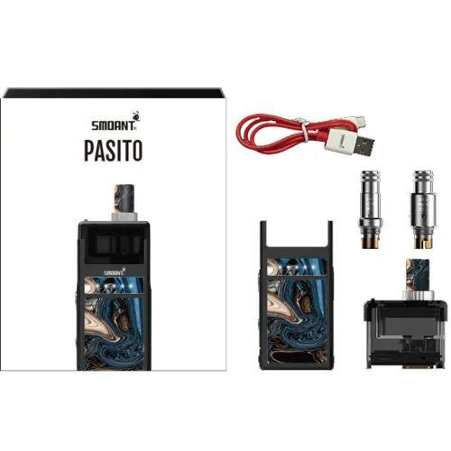 Smoant Pasito Rebuildable Pod Kit 1100mAh Black - Фото 2