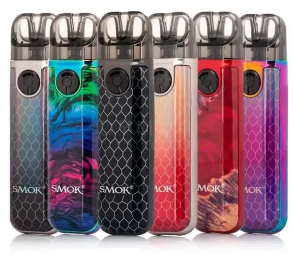 SMOK Novo 4 Mini Kit 900mAh 25W Fluid Black Grey - Фото 2