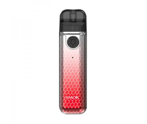 SMOK Novo 4 Mini Kit 900mAh 25W Silver Red Cobra