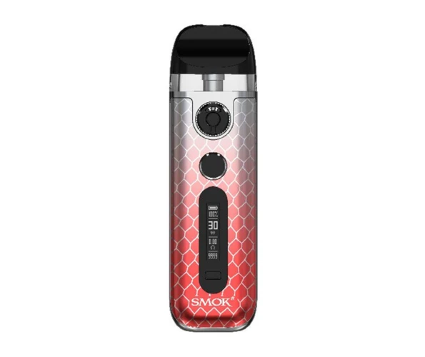 SMOK Novo 5 Pod Starter Kit 900mAh Silver Red Cobra подик
