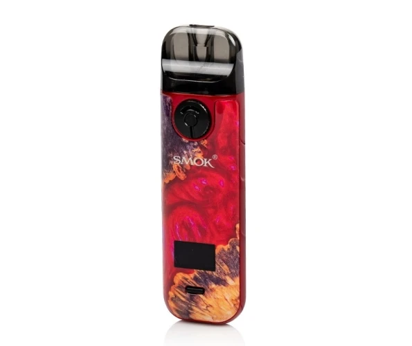 Smok Novo 4 25W Pod Kit 800mAh Red Stabilizing Wood