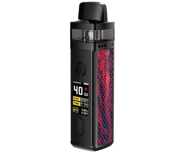 VOOPOO VINCI Mod Pod VW Kit 1500mAh Scarlet, подік