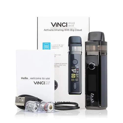 VOOPOO VINCI Mod Pod VW Kit 1500mAh Space Gray, подик - Фото 2