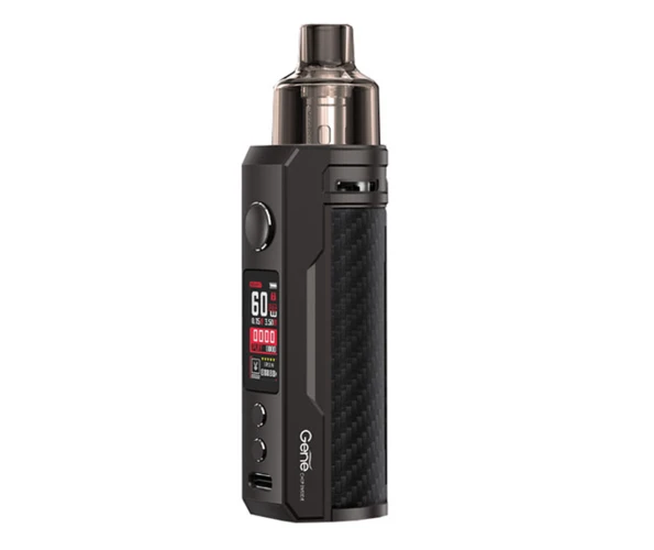 Voopoo Drag S 60W VW Pod Kit 2500mAh Carbon Fiber, подік