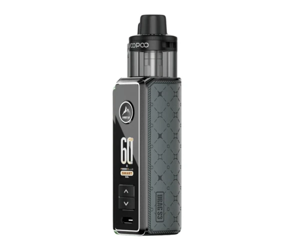 Voopoo Drag S3 Kit 3000 mAh Metal Grey, подик