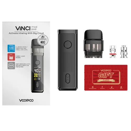 VOOPOO VINCI Mod Pod VW Kit 1500mAh Jade Green, подик - Фото 2