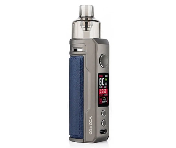 Voopoo Drag S 60W VW Pod Kit 2500mAh Galaxy Blue, подік