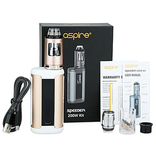 Aspire Speeder 200W TC Kit Gold - Фото 4