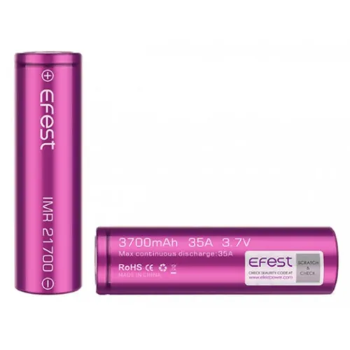 Efest IMR 21700 3700 mAh - Фото 2