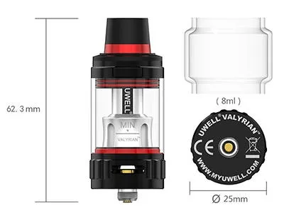 Атомайзер Uwell Valyrian Sub Ohm Tank - Фото 3
