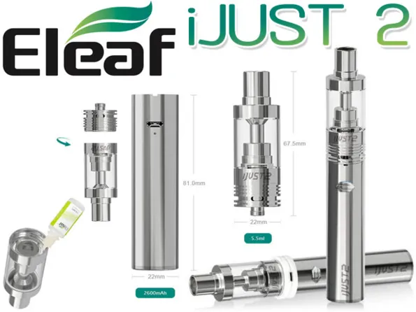 Eleaf iJust 2 Kit 2600mAh - Фото 2