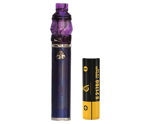 Eleaf iJust 21700 with ELLO Duro Purple Blue