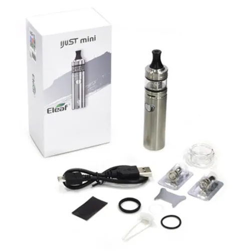 Eleaf iJust Mini Vape Pen Kit 1100mAh Silver - Фото 2