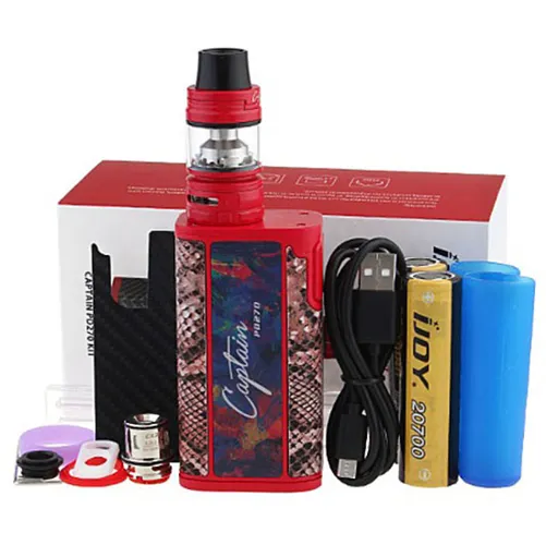 IJOY Captain PD270 234W with Captain S 20700 TC Kit 6000mAh Gun Metal - Фото 6