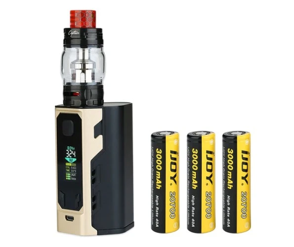 IJOY Captain X3 324W 20700 TC Kit 9000mAh Black