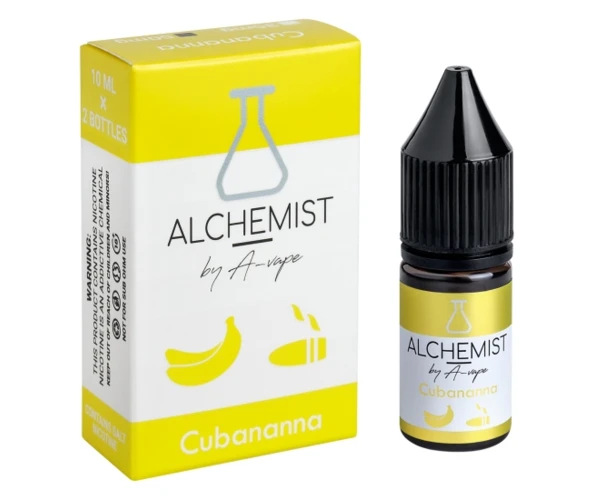 Жидкость солевая Alchemist Cubananna 10 мл 50 мг