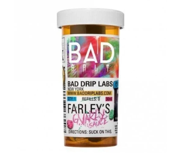 Жидкость солевая Bad Drip Salt Farley's Gnarly Sauce 30 мл