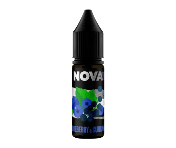 Сольова рідина Chaser NOVA Blueberry Currant 15 мл (Чорниця зі смородиною)