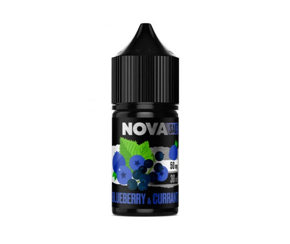Сольова рідина Chaser NOVA Blueberry Currant 30 мл (Чорниця зі смородиною)