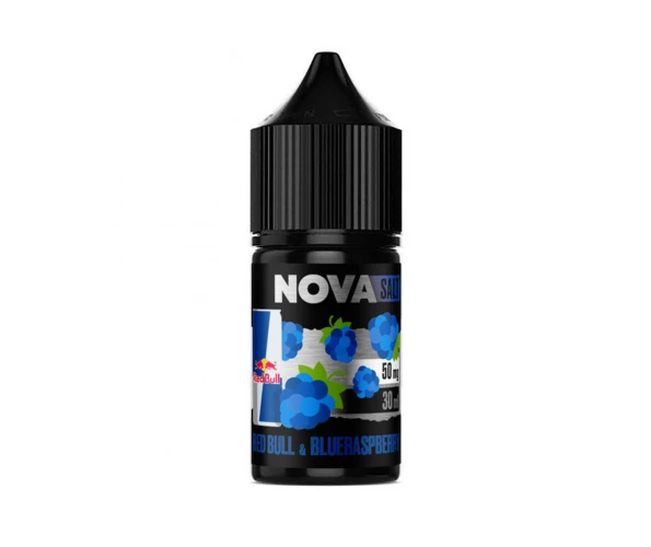 Сольова рідина Chaser NOVA Energy Blue Raspberry 30мл (Малиновий енергетик)