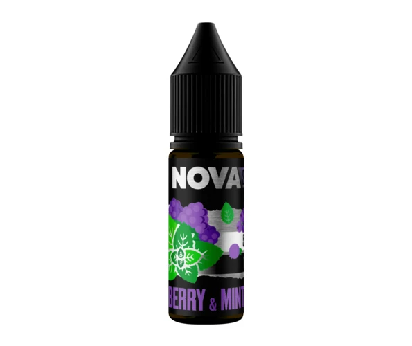 Сольова рідина Chaser NOVA Berry Mint 15мл (Ягоди з м'ятою)
