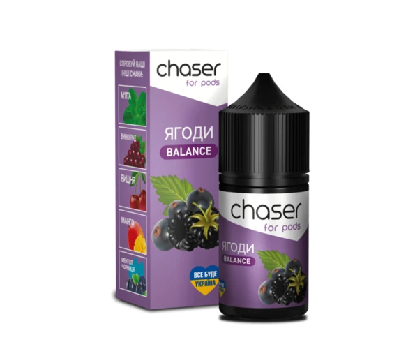 Жидкость солевая Chaser Salt BALANCE Ягоды 30 мл
