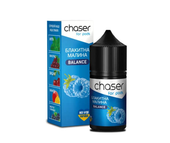 Жидкость солевая Chaser Salt BALANCE Голубая малина 30 мл