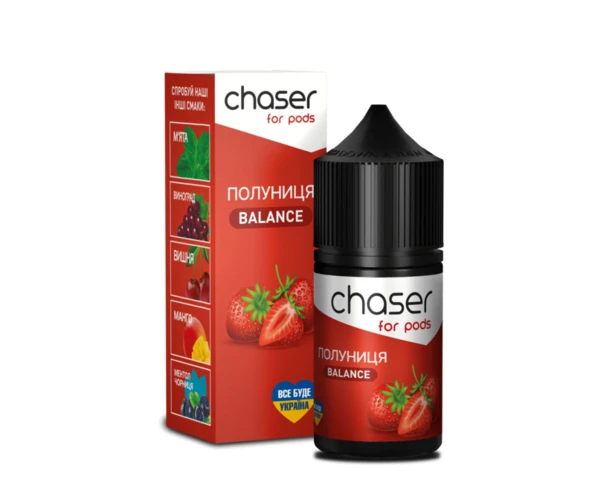 Жидкость солевая Chaser Salt BALANCE Клубника 30 мл