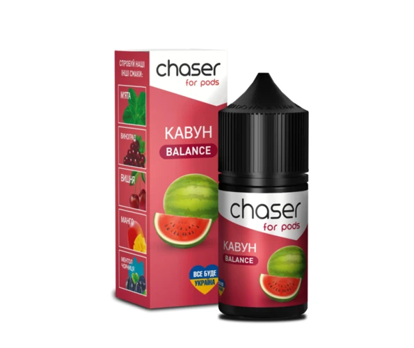 Жидкость солевая Chaser Salt BALANCE Арбуз 30 мл