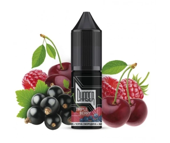 Сольова рідина Chaser Salt Triple Berry 15 мл