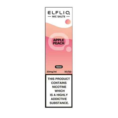 Жидкость солевая ELFLIQ Apple Peach 10 мл 5% 20 мг - Фото 4