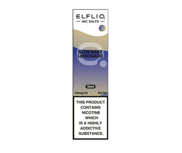 Жидкость солевая ELFLIQ Blue Razz Lemonade 10 мл 5% 20 мг - Фото 2