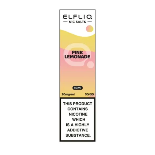 Жидкость солевая ELFLIQ Pink Lemonade 10 мл 5% 20 мг - Фото 2