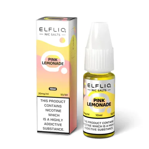 Жидкость солевая ELFLIQ Pink Lemonade 10 мл 5% 20 мг - Фото 4