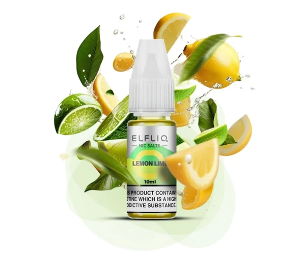 Жидкость солевая ELFLIQ Lemon Lime 10 мл 50 мг (Лимон + лайм)