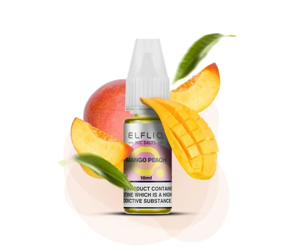 Жидкость солевая ELFLIQ Mango Peach 10 мл 50 мг (Манго + персик)