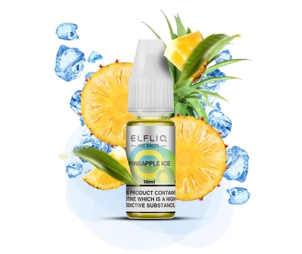 Жидкость солевая ELFLIQ Pineapple Ice 10 мл 50 мг (Ананас)