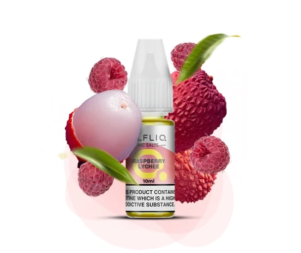Жидкость солевая ELFLIQ Raspberry Lychee 10 мл 50 мг (Малина + личи)