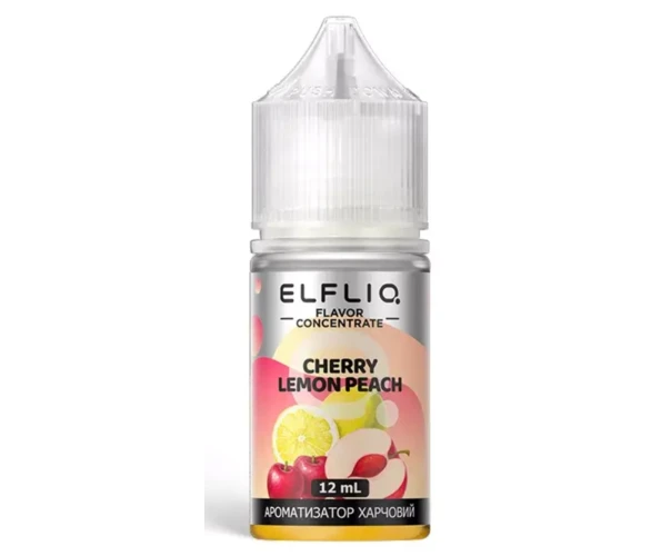 Рідина ELFLIQ Cherry Lemon Peach 30 мл (Вишня + Лимон + Персик) укр.версія
