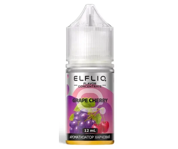 Рідина ELFLIQ Grape Cherry 30 мл (Виноград + Вишня) укр.версія