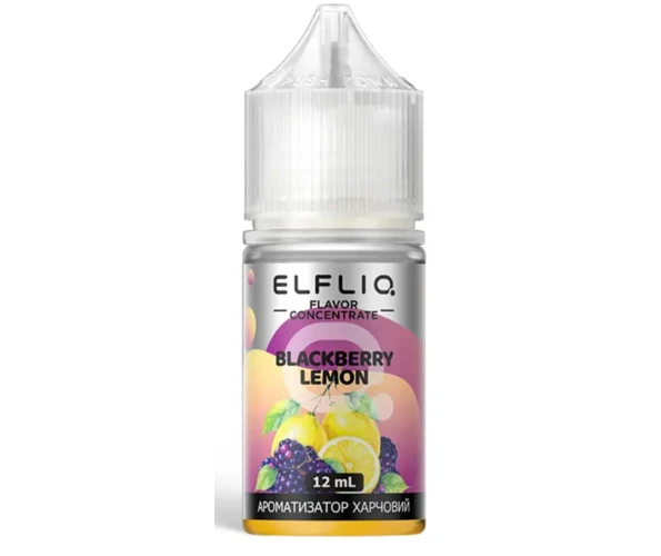 Жидкость ELFLIQ Blackberry Lemon 30 мл (Ежевика + Лимон) Укр.версия