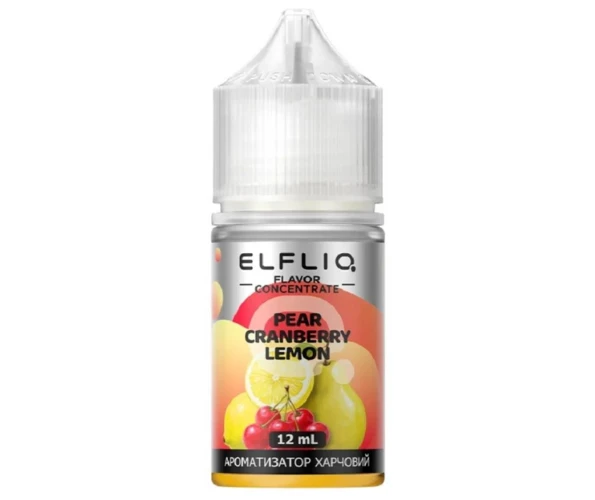 Рідина ELFLIQ Pear Cranberry Lemon 30 мл (Груша + Журавлина + Лимон) укр.версія