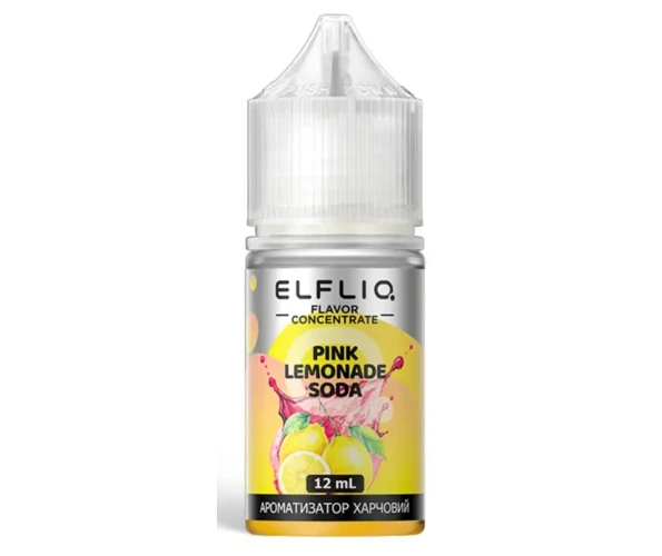 Жидкость ELFLIQ Pink Lemonade Soda 30 мл (Ягодный лимонад) укр.версия