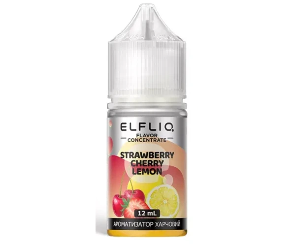Жидкость ELFLIQ Strawberry Cherry Lemon 30 мл (Клубника + Вишня + Лимон) укр.версия